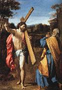 Annibale Carracci, Christ Appearing to Saint Peter on the Appian Way